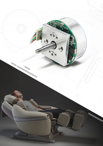 可大批量定制的按摩椅電機按摩器電機24V37W無刷直流電機